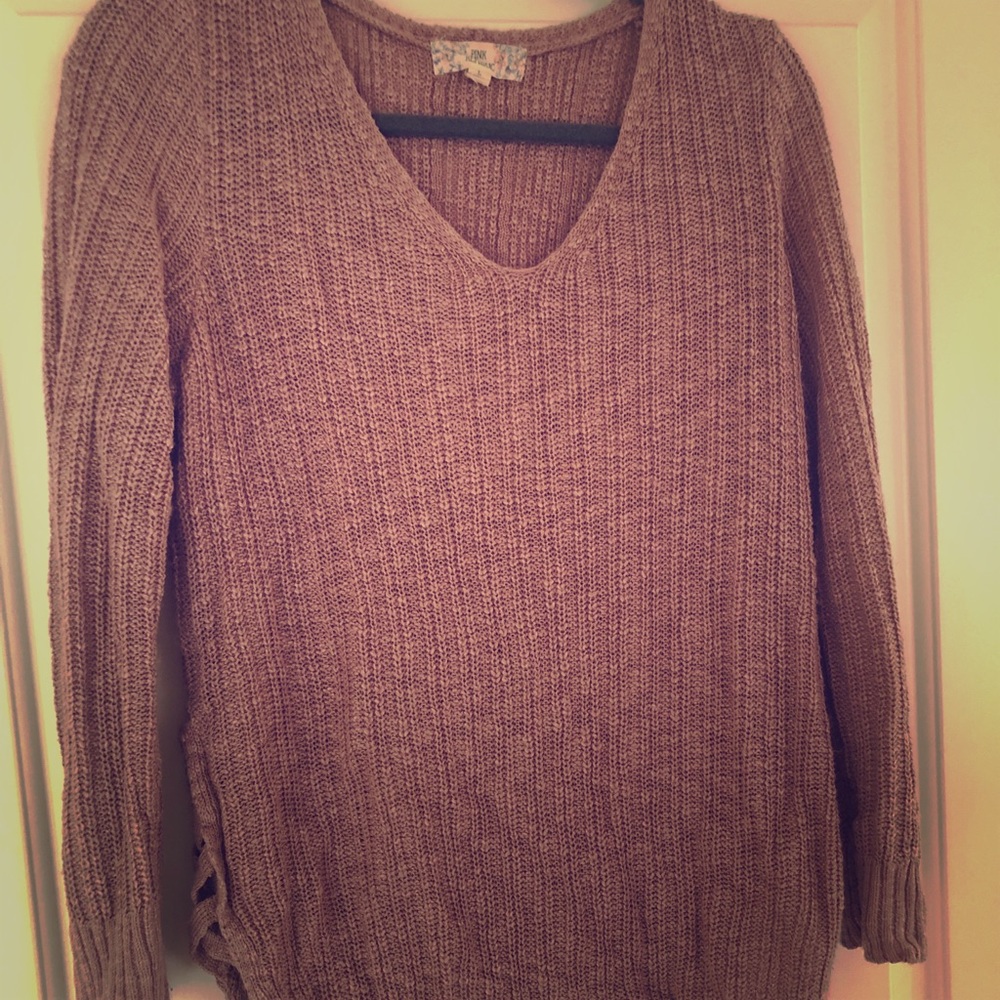 Dusty Rose Sweater!